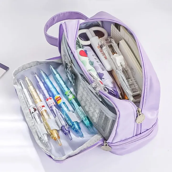 Pencil%20Bag%20for%20School%20Students%20with%20Large%20Capacity%20Multi-functional%20Pen%20Case%20Macaron%20Color%20Matching%20Cute%20Pencil%20Case%20-%20Image%204
