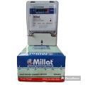 MILLAT Electric Energy Meter Single Phase Meter & Electricity Meter 220V 10/40A 50 Hz. 