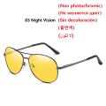 Luxury Photochromic Pilot Polarized Sunglasses Men Women Driving Chameleon Sun Glasses Change Color Day And Night Eyewear.