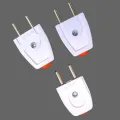 3 Pcs Two Pin Plug Two Pin Shoe Superior Quality ABS Plastic Electric Socket Plug 220v 250v 10A. 