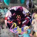 Murder s Characters Tinplate Badge UZI N V J CYN Anime Cartoon Round Brooch Backpacks Clothing Pins.