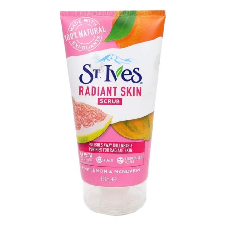 St.%20Ives%20Even%20&%20Bright%20Scrub%20150ml%20Pink%20Lemon%20&%20Mandarin%20Made%20In%20Poland%20-%20Image%208