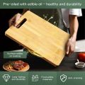Wooden Cutting Board Kitchen Cutting Board for Meat Totally Bamboo Food Cutting Table Thickened Fruit Vegetables Chopping Panel.