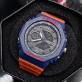 2 Digital octagonal G-SHOCK men's wrist watch with free Casio box. 