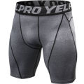 Men Fitness Compression Shorts Running Training Sport Shorts Tight Breathable Quick-drying Stretch Shorts Letter Belt Gym Shorts. 
