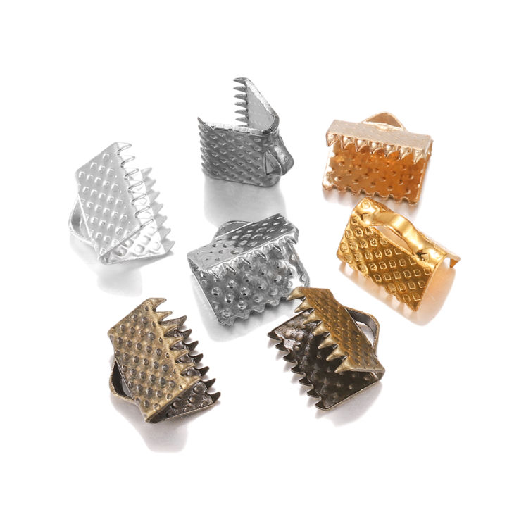 50pcs/lot%20%20Cove%20Clasps%20Cord%20End%20Caps%20String%20Ribbon%20Leather%20Clip%20Necklace%20Bracelet%20Connector%20for%20Jewelry%20Making%20Supplies%20-%20Image%204