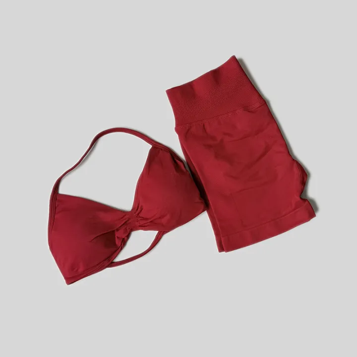 Impact%20Gym%20Set%20Women%202%20Piece%20Sets%20Halter%20Neck%20Tank%20Tops%20High%20Waist%20Scrunch%20Seamless%20Shorts%20Sport%20Suit%20Sportswear%20Workout%20Set%20-%20Image%206