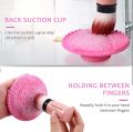 Makeup Brush Cleaning Mat Silicone Makeup Brush Scrubber Brush Cleaner Pad. 
