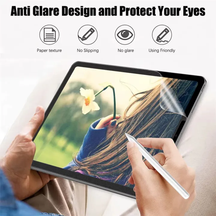 2PCS%20Paper%20Film%20Screen%20Protector%20For%20iPad%20Pro%2013%2011%202024%20M4%20iPad%20Pro%2012.9%209.7%20Gen%206th%205th%204th%20Pro%2011%202022%202021%202020%202018%202017%20-%20Image%203