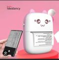 mini printer to portable mini printer rechargeable printer. 
