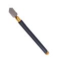 TOYO TC-17 Oil Glass Cutter Metal Handle Diamond Straight Head Cutting Tool New Black 17.5cm. 