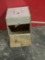 (Big Size ) Breeding Box for, cocktail, 12”x10”x9”( Mango Wood) /folding cages/ birds iron cages. 