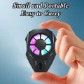 MEMO L01 Mobile Phone Cooler for PUBG Games Gaming Cooling Fan Radiator for iOS Android Cell Phone. 