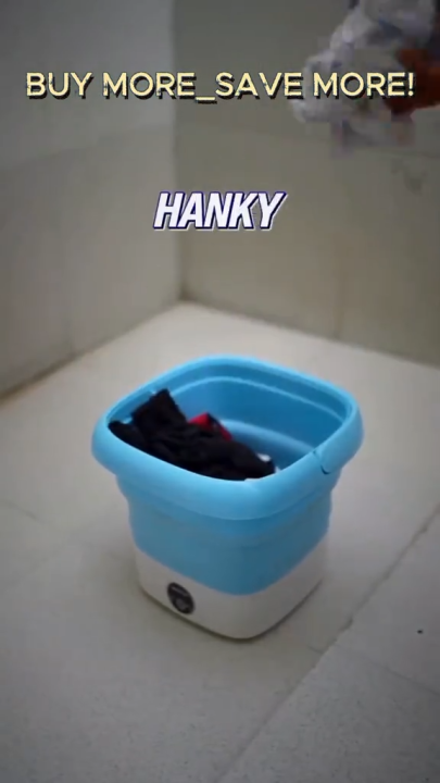 Trendify Mart - 2 In 1 Mini Washing Machine - Portable Washing Machine ...