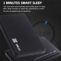 USB 2.0 HDD External Hard Drive Case 2.5 Inch Plastic SATA Enclosure SSD High Speed Transmission Support Window Mac Android.