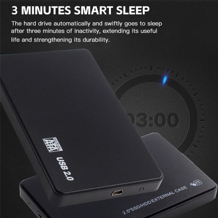 USB%202.0%20HDD%20External%20Hard%20Drive%20Case%202.5%20Inch%20Plastic%20SATA%20Enclosure%20SSD%20High%20Speed%20Transmission%20Support%20Window%20Mac%20Android%20-%20Image%205