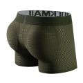 JOCKMAIL Mens Underwear Boxer Mesh Mens Padded Underwear with Hip Pads Men's Boxers Butt Padded Elastic Truncks Enhancement. 