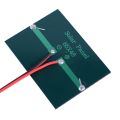 1/2 Pcs Solar Panel 100MA 1W 3V Solar Cell with Cable Mini Small Solar Panel Module for Lamp Fan Pump for 2-3V Battery Charging. 