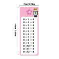 Beginners in 0-12 Mathematical Calculations Self Test Training Card, Maths Fact Learning Tools for Primary School Montessori. 