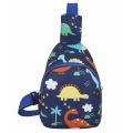 Children's Cute Dinosaur Shoulder Bags Baby Girls New Casual Boys Kids Chest Bag Coin Purse Nylon Handbags Small Messenger Bag. 