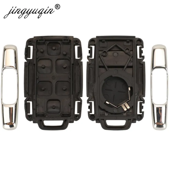 jingyuqin%203/4/5/6BTN%20Keyless%20Entry%20Case%20for%20GMC%20Yukon%20XL%20Chevrolet%20Tahoe%20Suburban%20Sierra%20Silverado%20Remote%20Key%20FOB%20Shell%20Housing%20-%20Image%206