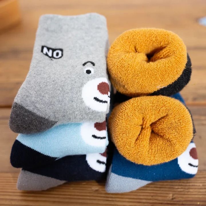 5%20Pairs/Lot%20Kids%20Scoks%20Autumn%20Winter%20Kids%20Warm%20Thicken%20Cotton%20Socks%20Unisex%20Boys%20Girls%20Cute%20Cartoon%20Animal%20Socks%20-%20Image%204