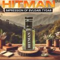 Hitman Perfume 12ml 1Pc Black Roll On Impression of BVLGARI TYGAR. 