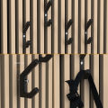 4 minimalist acoustic panel hook, black and white, compatible with most acoustic panels. 