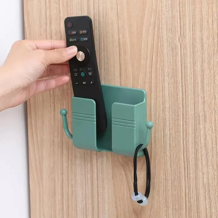 Mobile%20Phone%20Charging%20Hanging%20Holder%20Multifunction%20Wall%20Mounted%20Plug%20Bracket%20Remote%20Control%20Mounted%20Storage%20Box%20-%20Image%204