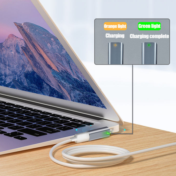 Magnetic USB C PD Adapter Type C Connector Quick Charge Data for MacBook Air/Pro
