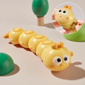 Children's Chained Caterpillar Cartoon Cute, Cute, Fun, Moving, Running Small Animals Guide Interactive Baby Crawling Toy .