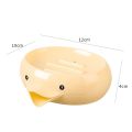 duck shape soap dish random colour available. 