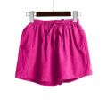 ladies casual linen shorts. 