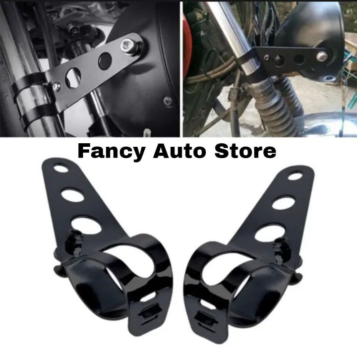 cafe racer Headlight fitting For All 70cc bike's