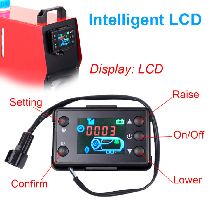12V%2024V%20Air%20Diesels%20Air%20Heater%20LCD%20Monitor%20Switch,%20Control%20Board%20Motherboard%20with%20Remote%20Control%20For%20Car%20Parking%20Heater%20Control%20-%20Image%204