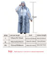 Fashion Multifunctional Raincoat Long Full-Body Rainproof Rain Coat For Women Thickened Rain Coat Waterproof And Windproof Rain.