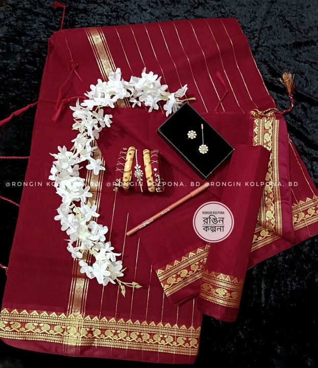 Premium 𝐒𝐚𝐫𝐞𝐞 𝐂𝐨𝐦𝐛𝐨 𝐏𝐚𝐜𝐤𝐚𝐠𝐞♥️📍 Saree Combo Gift Set🌹(6 item থাকবে 1সেট ...