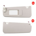 Beige Sun Visor Right Driver&Left Passenger With Mirror&Light for For BMW 5 SERIES F10 F11 F18 2011-2015 51167248857 51167248858.