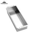 CAMPINGMOON CK-11 Outdoor Camping Travel Picnic Cutlery Utensil Stainless Steel Food Container Vegetable Box. 