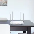 TP-Link Archer C50 Black AC1200 Wi-Fi Dual Band Router, 4 x 10/100 Mbps Fast Ethernet Ports, Supports MU-MIMO, Beamforming, Guest WiFi, Access Point Mode, IPv6 and Parental Controls.