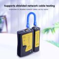 Network Cable Tester RJ45 Ethernet Cable Tester Lan Test Tool For Cat5 Cat6 CAT7 8P 6P LAN Cable And RJ11 Telephone Cable. 