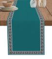 VIKAMA Simple Chinese Pattern Table Runner Decoration Home Decoration Table Decoration Table Decoration Table Decoration. 