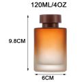 120ML Empty Glass Diffuser Bottle Refillable Aromatherapy Diffuser Jar Container for Replacement Reed Diffuser DIY Home Bathroom. 
