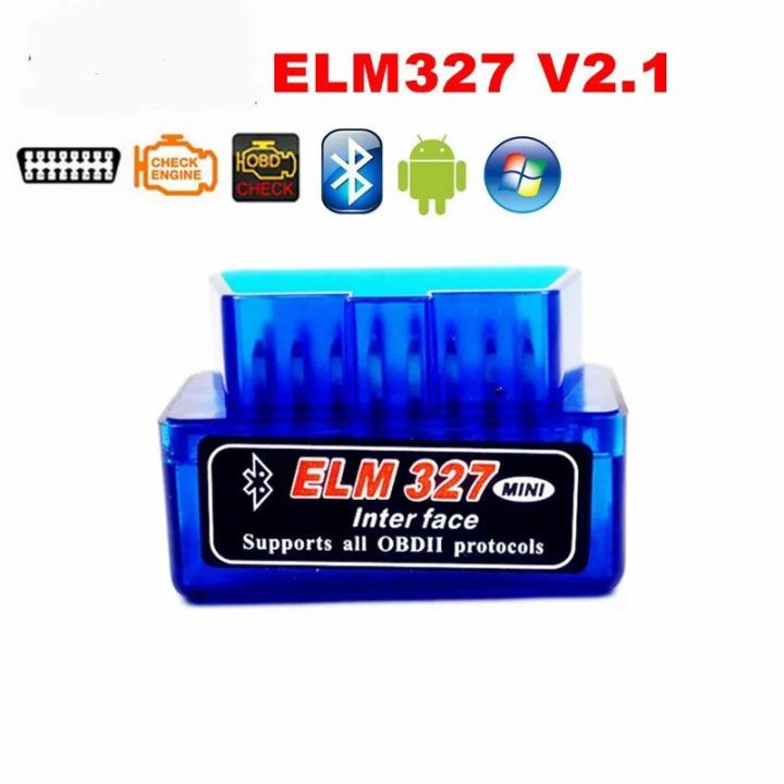 Super Mini ELM327 Bluetooth V2.1 OBD2 Car Diagnostic Tool ELM 327 Bluetooth For Android/Symbian For OBDII Protocol