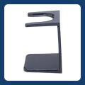 Shaving Brush Holder YAQI Black Acrylic mens Shaving Brush And Razor Stand. 