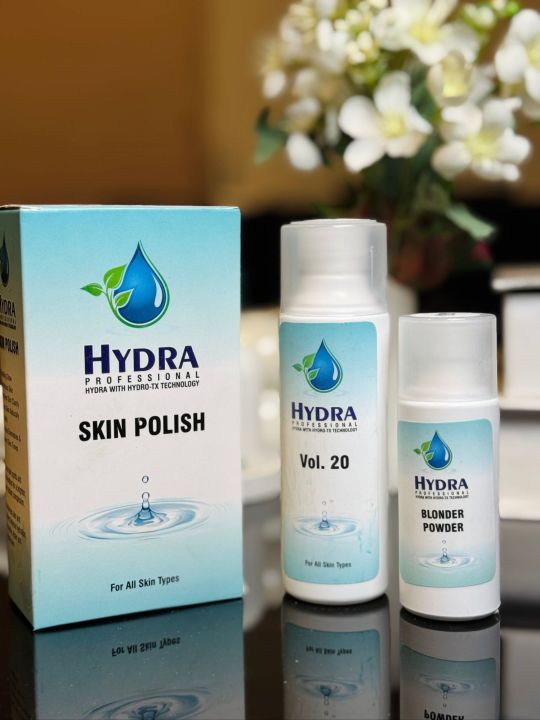 Hydra Professional Skin Polish with Hydro-TX Technology. 