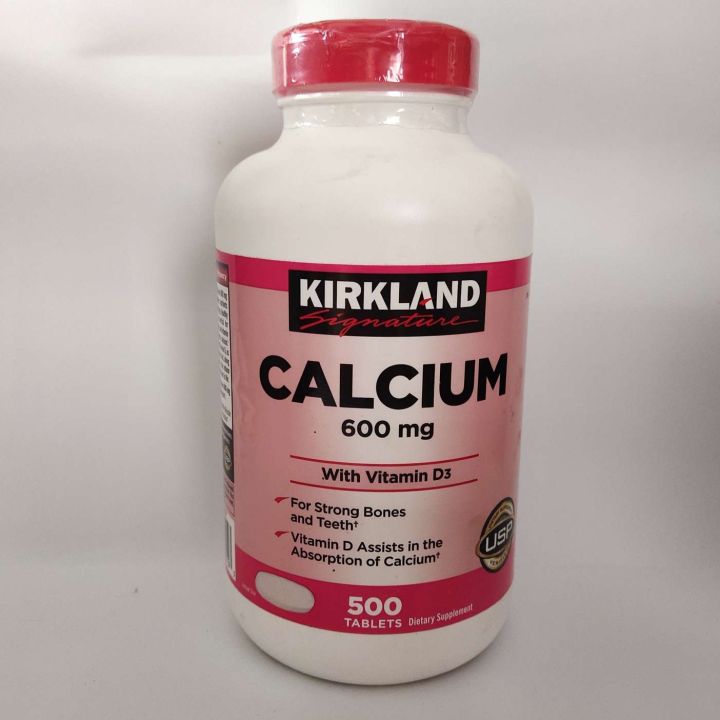 Kirkland Calcium 600mg with Vitamin D3