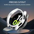 Case for Samsung Galaxy Watch 6 Classic 47mm 43mm Screen Protector PC Bumper All-Around Galaxy Watch 6 40mm 44mm Accessories. 