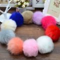 Soft Fluffy Key Chain Hot Selling Best Gift For Girls Women For HandBag Key Rings. 
