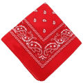 1/10/16Pcs Fashion Hip Hop 100% Cotton Bandana Square Scarf Cowboy Cashew Black Red Paisley Headband Print.